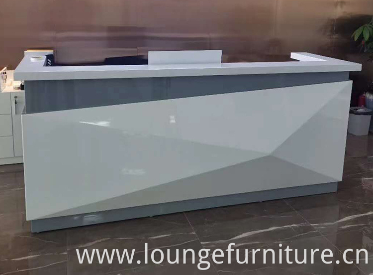 New Style Reception Uniform Design Restaurant Reception Desk Furniture Front Desk